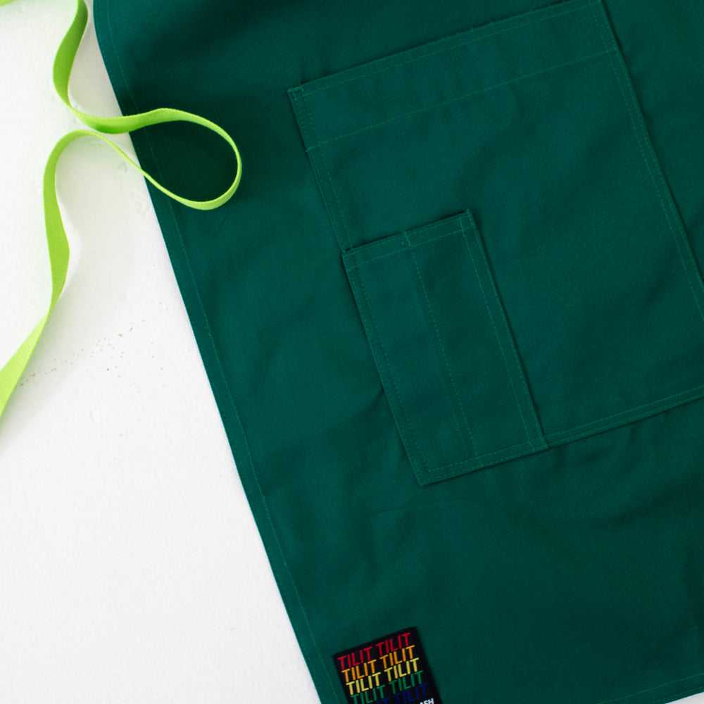 ColorSplash Apron of the Month - Green Garlic