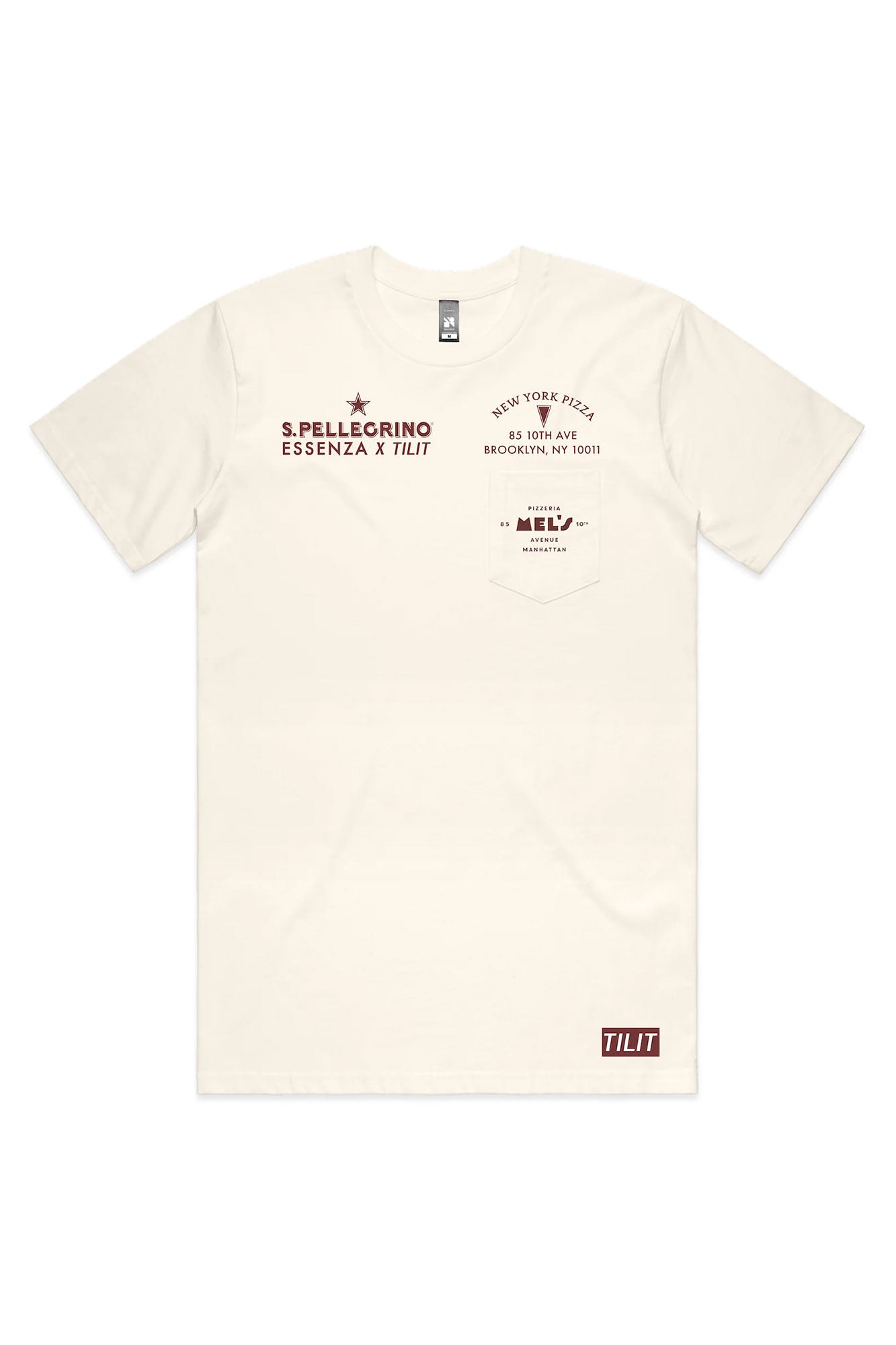 mel's pizzeria san pellegrino shirt