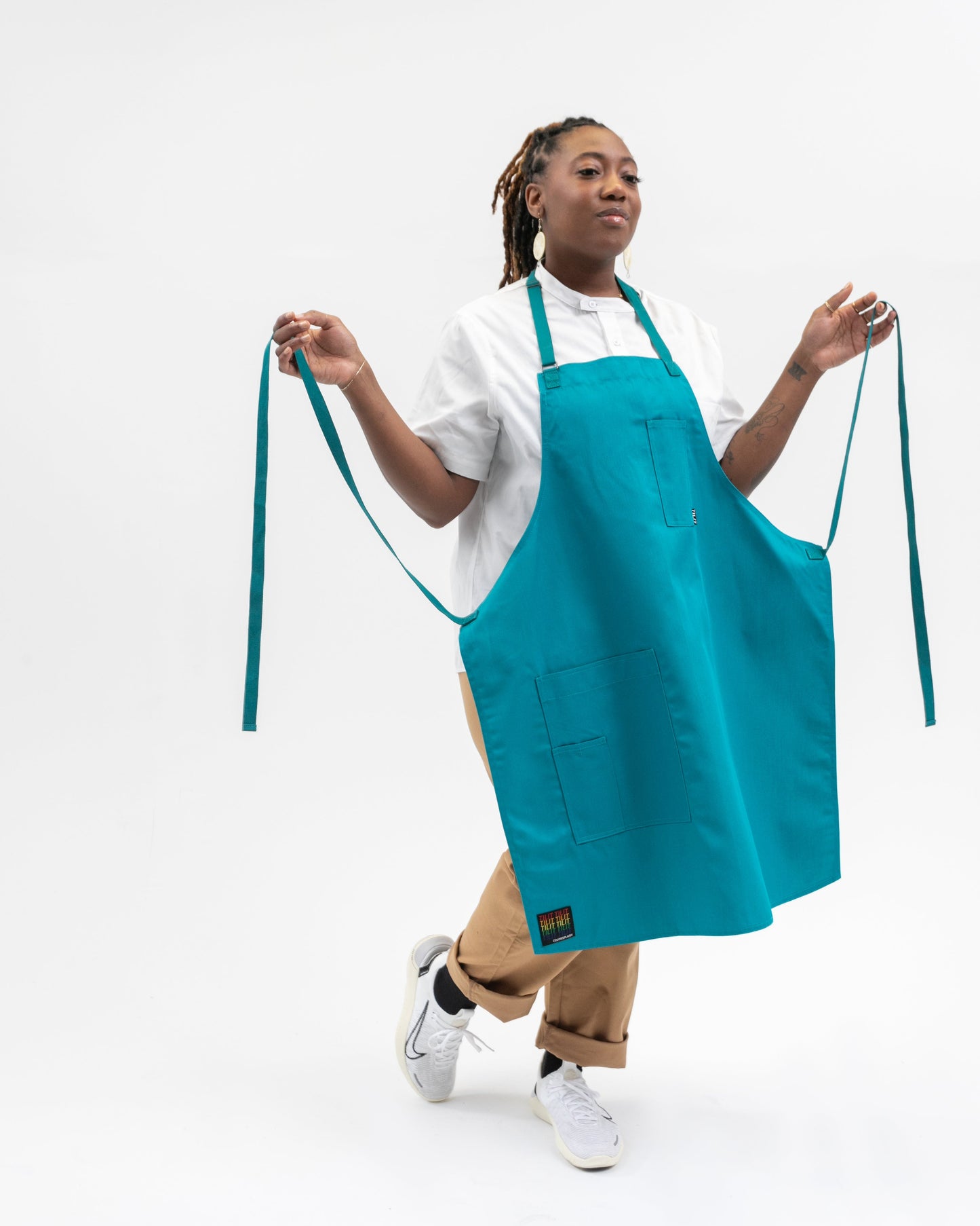 TILIT ColorSplash Apron in Teal