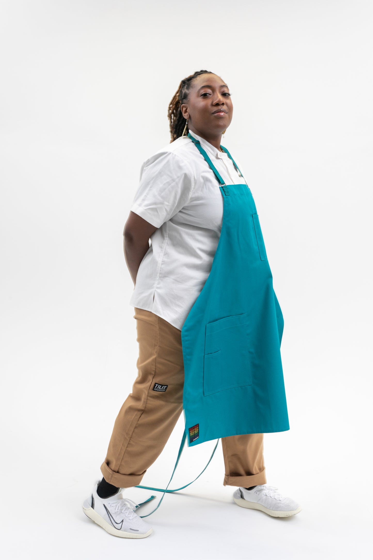 TILIT ColorSplash Apron in Teal