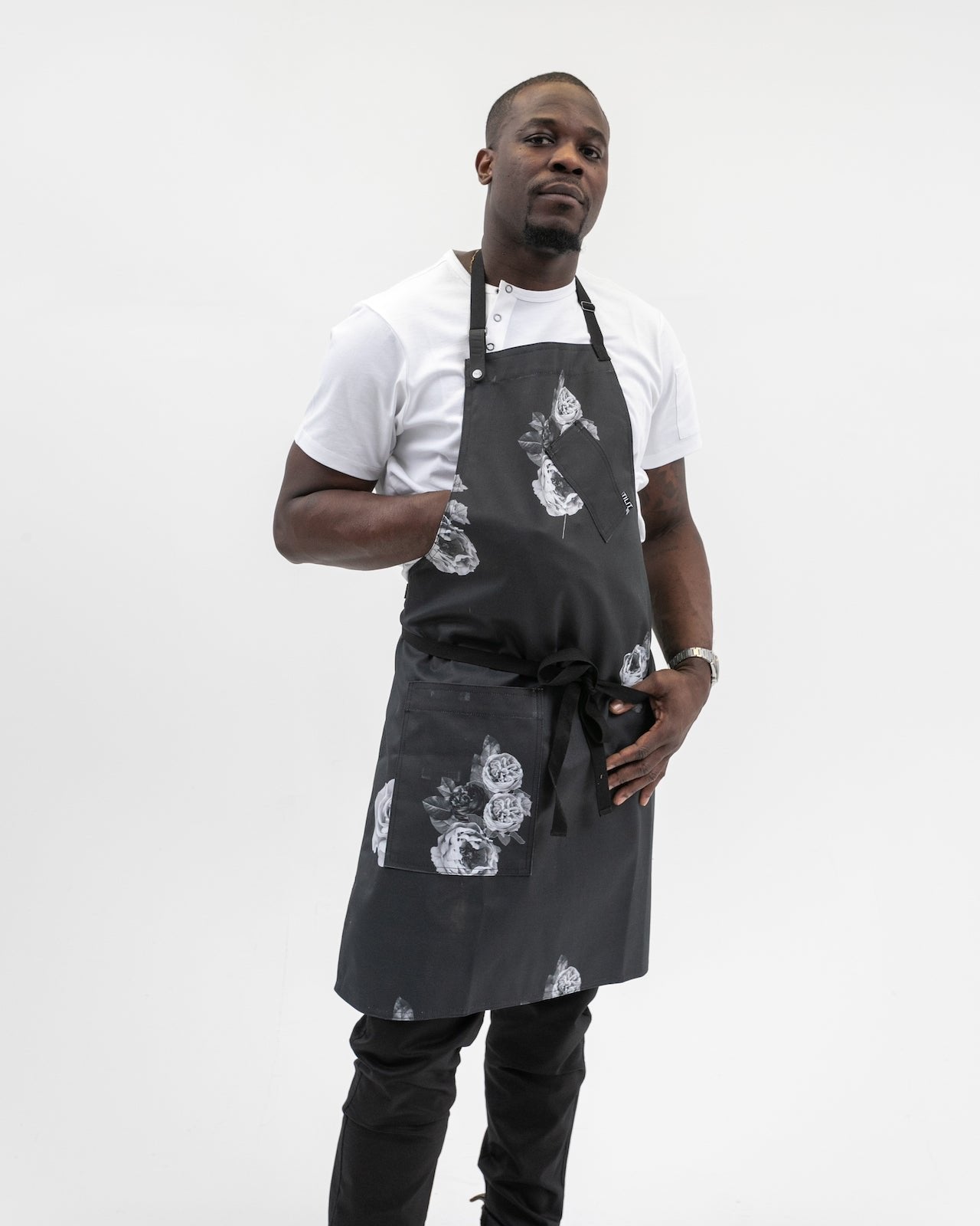 Tilit and death & co floral apron 