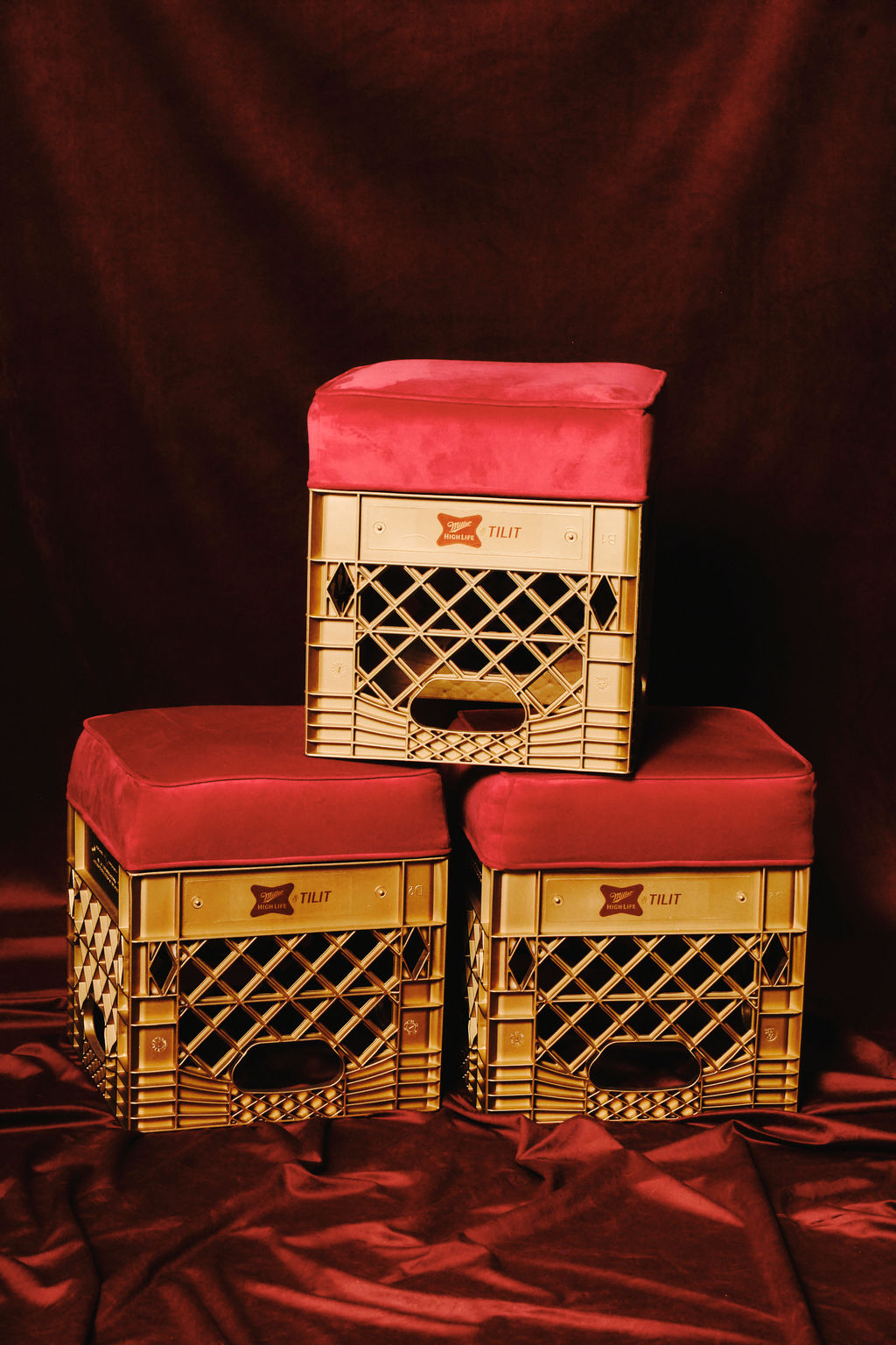 TILIT x Miller High Life Crate Throne